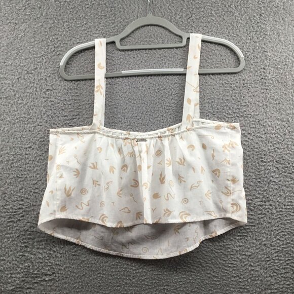 Billabong Beach Printed Tank Top Ivory XL - Picture 2 of 3